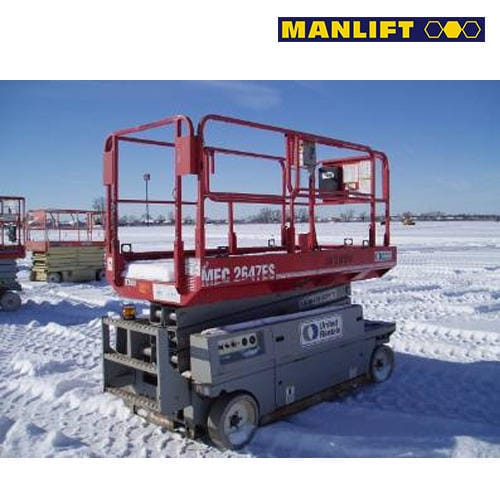 MEC Scissor Lift - 10.0m Electric| MEC 2647ES Electric